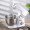 littlewoods 7升厨师机家用小型商用打奶油机和面机全自动揉面机电动打蛋器台式蛋糕搅拌器 白色【7升-1500W功率】