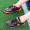 青训儿童足球鞋TF碎钉小码魔术贴训练运动鞋男女童训练成人少年学生考试比赛培训足球鞋新款 1314黑桔 系带-42
