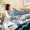 南极人NanJiren 法兰绒四件套 秋冬加厚双面保暖水晶绒珊瑚绒牛奶绒床上用品 1.5/1.8米床被套床单枕套