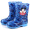 迪士尼儿童雨鞋男童女童幼儿宝宝雨靴小童胶鞋小孩中大童水鞋防滑 14770  (蓝色) 24