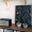 清朗 无框小黑板挂式可擦挂墙双面用粉笔荧光笔小黑板支架式黑板留言板可定做壁挂无边框黑板咖啡馆菜单装饰 60*122cm 横竖可挂 板+1.45米原木架