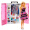 芭比(Barbie)女孩礼物芭比娃娃套装时尚玩具换装娃娃过家家玩具-芭比娃娃之时尚衣橱GBK12