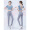 瑜伽服女夏天薄款速干衣性感时尚高端网红跑步健身房运动套装 藕紫+钛灰两件套RTC11676 S