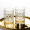 天喜（TIANXI）酒杯 玻璃威士忌啤酒洋酒杯XO烈酒杯白酒杯水杯套装创意雕花款 两只装