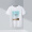 HLA海澜之家印花图案款短袖T恤夏季舒适休闲字母HNTBJ2Q089A米白花纹(89)175/92A(50)