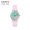 斯沃琪（Swatch）瑞士手表 原创系列 无尽雪粉 开学礼物男女双历石英表GE714