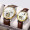 尼尚（Nesun）尼尚手表全自动机械情侣表一对时尚镂空 情人节礼物 情侣手表机械 棕色一对
