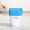 尚岛宜家 点断式垃圾袋 100只装 中号加厚45*50cm*5卷 平口蓝色 大垃圾袋 家用办公分类垃圾桶袋