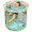 婴儿游泳池宝宝游泳桶家用室内充气新生儿童加厚折叠浴桶洗澡盆透明浴缸 透明泳池-直径70*高70（送脖圈礼包）