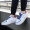 特步（XTEP）男鞋板鞋男春夏季韩版男士休闲鞋子户外跑步鞋低帮运动鞋小白鞋男 白兰红-潮LOGO 39