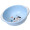 日康(rikang) 婴儿洗脸盆宝宝清洁盆用品加厚RK-3683 蓝