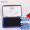 旗牌（Shachihata）Artline 办公财务速干快干秒干橡胶章印章印台印泥通用印台 56*90mm 蓝色 EHJ-2
