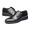 红蜻蜓舒适系带商务休闲男士皮鞋 WTA62851/52 黑色 38