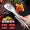 欧橡（OAK）不锈钢多功能食品夹取物夹子牛排夹烧烤馒头面包糕点工具 C019