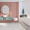 诺贝尔 瓷砖 地砖 客厅卧室电视背景墙地板砖厨房墙砖 800*800 中花白 单片价格 需整箱拍下（3片/箱）