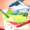 得力(deli)24色水溶性油画棒 不易摔断丝滑蜡笔炫彩棒美术工具彩笔儿童绘画考试礼物 筒装72056五一出游六一儿童节