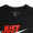 耐克NIKE男子T恤TEE JUST DO IT SWOOSH运动服AR5007-010黑色XXL码