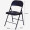 雅美乐 折叠椅子家用餐椅 电脑办公培训会议宿舍靠背椅 黑色