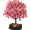新年装饰发财树仿真桃花树假桃树大型植物樱花树梅花树金钱发财许愿树新年红包树新款 延伸型1.8米高1.8米宽