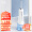 美的（Midea）冲牙器洗牙器水牙线洁牙器家用便携清洁口腔高频脉冲预防去除牙结石正畸适用送礼实用推荐 银白 5支喷头 重力球设计-240ml水箱