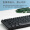 雷柏（Rapoo） X1800S 键鼠套装 无线键鼠套装 办公键盘鼠标套装 防泼溅 电脑键盘 鼠标键盘 黑色