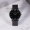 唯路时（JONAS&VERUS）飞亚达旗下品牌  手表情侣男款石英手表本色系列 燕尾黑 钢带黑盘
