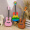 维卡斯（WEIKASI）尤克里里初学者23寸乌克丽丽单板ukulele女生桃花心木入门乐器 23英寸水墨红+全套配件