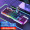 前行者GX30Z真机械手感游戏键盘鼠标套装有线静音薄膜键鼠台式电脑网吧笔记本办公背光USB外接外设 金属黑色【彩虹光】键盘