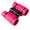 JHOPT巨宏4X30儿童望远镜 高倍高清炫彩双筒便携性（粉色）