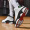 OEOVEAO 男鞋篮球鞋男战靴高帮减震运动鞋体育生训练实战篮球鞋耐磨球鞋 黑白熊猫 45