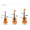 KAKA卡卡 KUC-25D 尤克里里乌克丽丽ukulele单板桃花心木迷你小吉他23英寸款