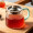 忆壶茶 玻璃公道杯带过滤网茶漏套装带把茶具配件不锈钢茶漏茶海分茶器加厚耐热功夫玻璃茶杯子大号 锤纹公杯+茶漏-绿300ml