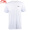 李宁（LI-NING）羽毛球健身运动户外跑步训练休闲短袖T恤ATSP503-2 白色 S码 男款