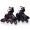 美洲狮（COUGAR） 可调码溜冰鞋成人旱冰鞋轮滑鞋 欧盟品质 308N(升级款) 黑红 L(41-44码)