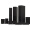 JBL STAGE 180 家庭影院套装 音响 音箱 5.1 7.1声道落地影院 电视音响 客厅影院 STAGE180（AVR-250功放）5.1黑色