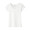 艾米恋 短袖T恤女2022夏季纯色女装半袖上衣简约t恤 D8224白色 L