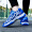 OEOVEAO 春夏季款羽毛球鞋排球乒乓球男防滑运动网球鞋训练鞋 蓝色 39