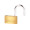赛拓（SANTO) 铜挂锁小锁头 宿舍家用门锁 防锈防水锁 水电表箱锁 柜子锁箱包锁抽屉锁 30mm 0053