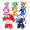 奥迪双钻（AULDEY）超级飞侠 家庭大团圆套装儿童玩具8只大变形机器人+4只搪胶可动玩偶生日礼物720295