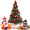 多美忆 圣诞树豪华加密1.5米圣诞装饰 圣诞节装饰礼物1.5米圣诞树套餐场景布置豪华加密型圣诞树套装