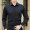 卡帝乐鳄鱼(CARTELO)衬衫男 经典纯色白衬衫修身正装商务休闲衬衣 1F158101311 黑色 M