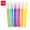 齐心(Comix)6色荧光笔醒目重点标记笔水性记号笔 6支/盒 书写工具  K9036