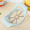 日本304不锈钢苹果切水果神器创意花朵型切瓜果分割器切块去核器 浅蓝色