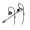 赛睿（SteelSeries）Tusq 入耳式耳机 双麦克风 游戏耳机耳挂式 运动耳机 多平台兼容手机音乐耳机 黑色