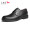红蜻蜓舒适商务休闲时尚系带皮鞋男士正装德比婚鞋 WTA73761 黑色 38
