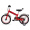 RASTAR 星辉 儿童自行车 宝马MINI儿童单车童车男女款16寸小孩自行车 红色