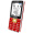 华为手机大字大声双卡电信4G通超长待机移动手机 红色 4G（移动版）高清护眼屏 双手电筒 官方标配 512MB 中国大陆