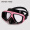 WaterTime/水川 潜水镜 浮潜面镜 成人装备护鼻蛙镜面具 粉黑色