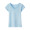 艾米恋 短袖T恤女2022夏季纯色女装半袖上衣简约t恤 D8224白色 L