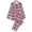 无印良品 MUJI 男式 无侧缝法兰绒 睡衣  家居服套装 68AB206 红色X格子 L